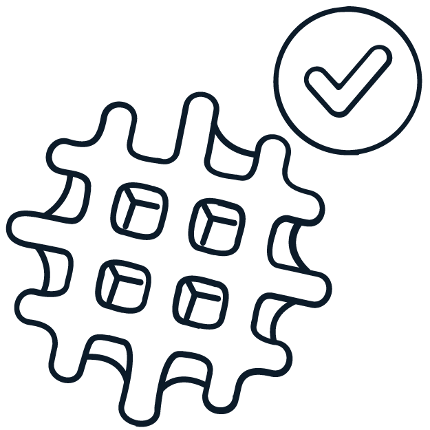 Galet Gaufres belges beurre